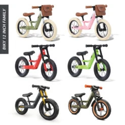BERG BIKY Trial Groen Loopfiets 12 Inch Handrem -Buitenspeelgoed Winkel Berg biky loopfiets family
