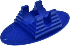 Stuntstep Standaard Kunststof Div Kleuren -Buitenspeelgoed Winkel Stuntstep standaard scooter base stand blue blauw