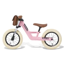 BERG BIKY Retro Pink Loopfiets 12 ” Inch Luchtbanden -Buitenspeelgoed Winkel bergtoys biky retro pink 12 inch loopfiets speelactief.nl berg 5