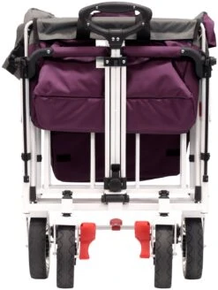 Active Outdoor Bolderkar Paars Met Zonnedak En Extra Bagagetas. Showmodel 24 Active Outdoor Bolderkar Paars Met Zonnedak En Extra Bagagetas. Showmodel -Buitenspeelgoed Winkel bolderkar active outdoor opvouwen 2 1