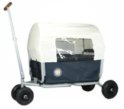 Beachtrekker Life Huif Bolderwagen -Buitenspeelgoed Winkel bolderwagen opvouwbaar beachtrekker life blauw met huif