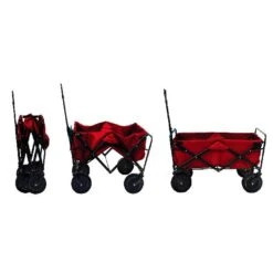 Mac Sports Bolderwagen Opvouwbaar Bolderkar -Buitenspeelgoed Winkel bolderwagen opvouwbaar rood vdm 0737005