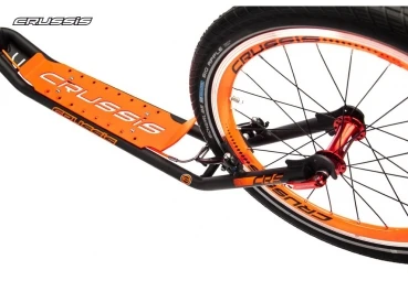 Volwassen Step CRUSSIS URBAN 4.3 BLACK/ORANGE 26/20 6 Volwassen Step CRUSSIS URBAN 4.3 BLACK/ORANGE 26/20 - Afbeelding 4