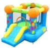 Springkussen Party Slide & Hoop Bouncer 1 Springkussen Party Slide & Hoop Bouncer -Buitenspeelgoed Winkel happy hop 9070 springkussen party slide hoop bouncer