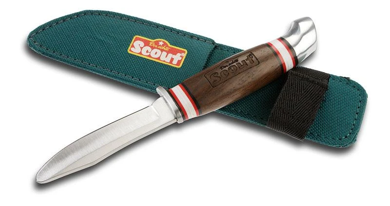 Scout 19337 Houtsnijmes + Foudraal Scouting Outdoor 3 Scout 19337 Houtsnijmes + Foudraal Scouting Outdoor