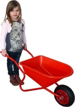 Kinderkruiwagen Lion Rood Kruiwagen Solid Wheel