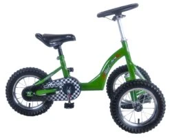 Liliput Aero Skelter Green Driewiel-skelter -Buitenspeelgoed Winkel liliput aero groen zijkant scaled 1