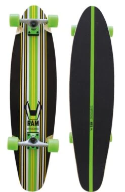 Longboard Ram Stripes 38″
