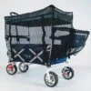 Active-Outdoor Wagon Insectennet Bolderkar -Buitenspeelgoed Winkel muskietennet active outdoor wagon zijkant dicht