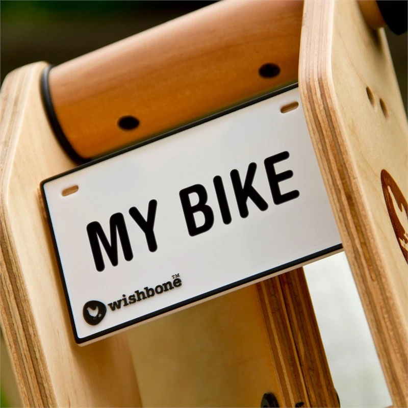 Naamplaatje Wishbonebike Met Letterstickers 5 Naamplaatje Wishbonebike Met Letterstickers - Afbeelding 3