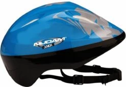 Fietshelm β Skatehelm Nijdam Junior Blauw Mt. 50-54 Cm.