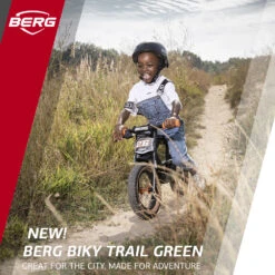 BERG BIKY Trial Groen Loopfiets 12 Inch Handrem -Buitenspeelgoed Winkel preview 1080x1080 Insta FB BERG Biky Trail Green
