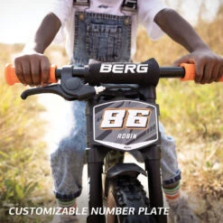 BERG BIKY Trial Groen Loopfiets 12 Inch Handrem -Buitenspeelgoed Winkel preview 8715839090819 7 BERG Biky Trail USP3 Customizable number plate