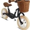 PUKY 1510 LRM Retro Zwart Loopfiets Black -Buitenspeelgoed Winkel puky 4092 loopfiets lrm zwart retro incl mandje speelactief.nl 1