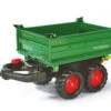 RollyToys Aanhangwagen RollyMega Trailer Groen -Buitenspeelgoed Winkel rollymega trailer rollytoys 122202