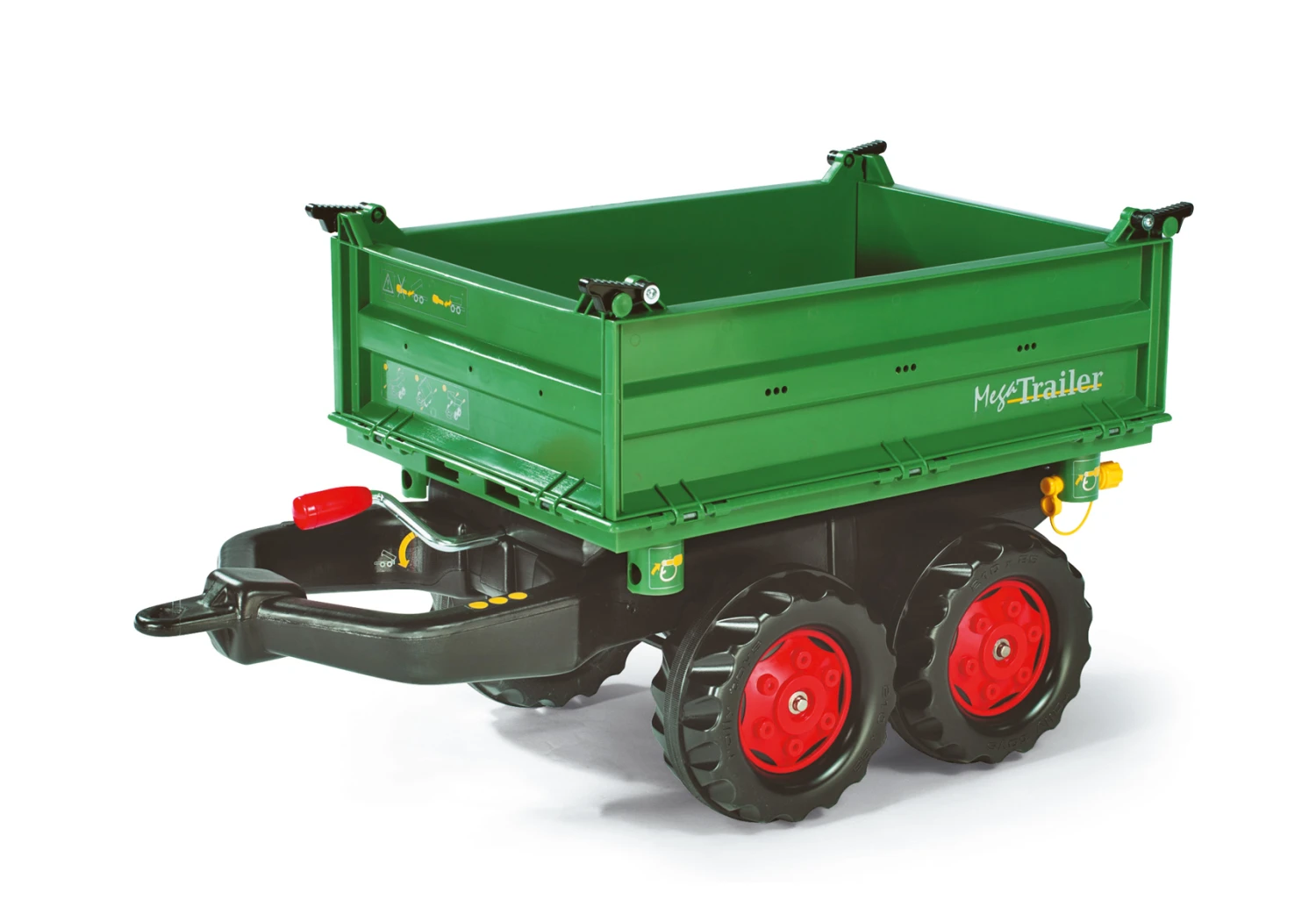 RollyToys Aanhangwagen RollyMega Trailer Groen 3 RollyToys Aanhangwagen RollyMega Trailer Groen