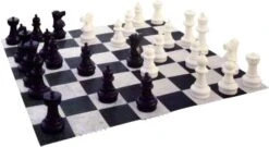 RollyToys Schaakveld Groot Tegel 35 X 35 Cm Schaken -Buitenspeelgoed Winkel schaakveld groot rt 218752 2