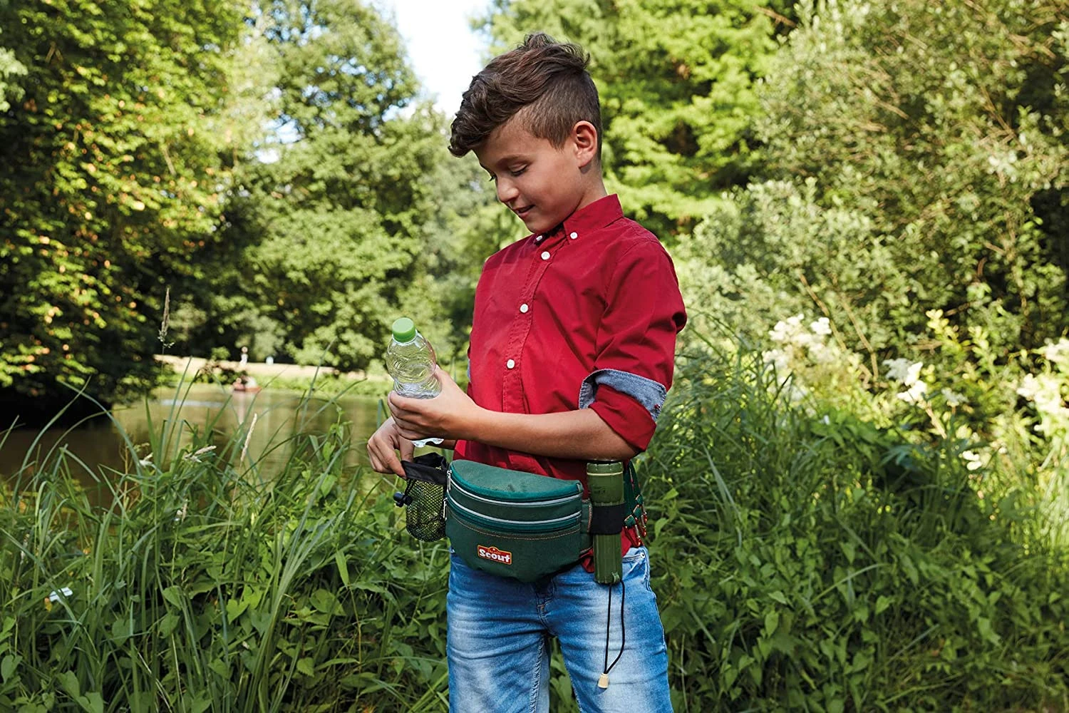 Scout 19360 Avonturiersgordel Met Zaklamp Scouting Outdoor 6 Scout 19360 Avonturiersgordel Met Zaklamp Scouting Outdoor - Afbeelding 4