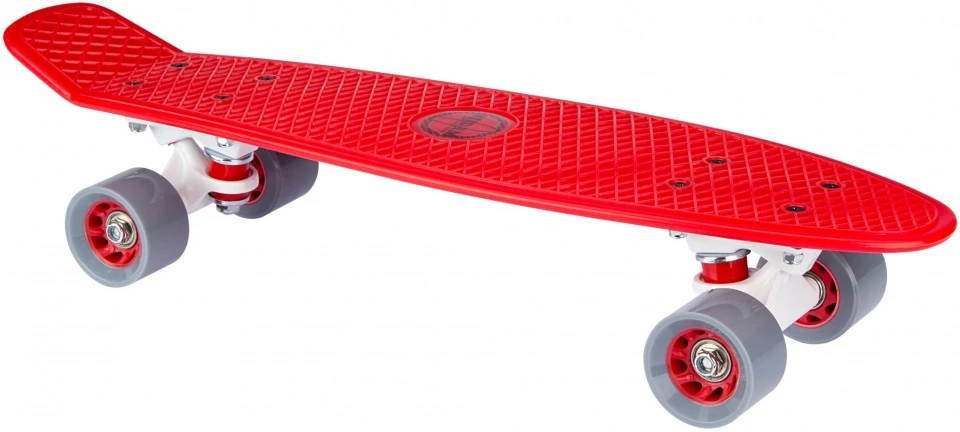 Skateboard Nijdam Flipgrip Twinny Board Rood 4 Skateboard Nijdam Flipgrip Twinny Board Rood - Afbeelding 2