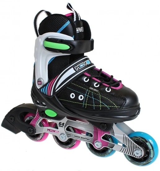 Verstelbare Inline Skate Move Junior Urban Girl 5 Verstelbare Inline Skate Move Junior Urban Girl - Afbeelding 3