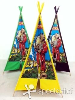 Speeltent Wigwam – Indianentent – 210 Cm. – 5 Baans