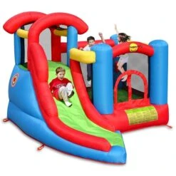 Buitenspeelgoed Winkel 13 Buitenspeelgoed Winkel -Buitenspeelgoed Winkel springkussen happy hop 6 in 1 playcenter hh9371 1 1 1