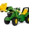 RollyFarmtrac John Deere 7310R + Rollytrac Lader JD Traptractor -Buitenspeelgoed Winkel traptractor john deere 7310R rollytoys