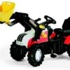RollyFarmtrac Steyr CVT Met Voorlader Traptractor -Buitenspeelgoed Winkel traptractor rolly toys 046317 steyr cvt 170 rollytr