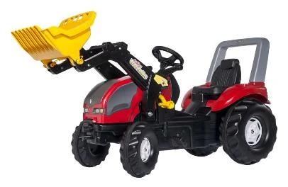 RollyToys X-Trac Valtra Met Voorlader Traptractor 4 RollyToys X-Trac Valtra Met Voorlader Traptractor - Afbeelding 2