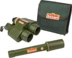 Scout Avonturierset 3-delige-set Verrekijker + Lamp + Heuptas