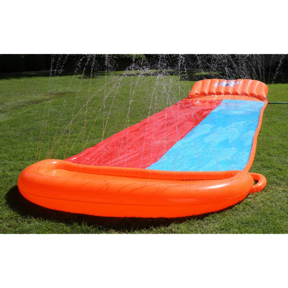 Waterglijbaan Duo – Dubbele Buikschuifbaan Bestway H2o Go 5 Waterglijbaan Duo – Dubbele Buikschuifbaan Bestway H2o Go - Afbeelding 3